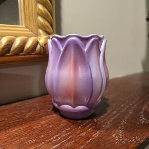 Scentsy Purple & Pink Tulip Plug-In Wall Wax Warmer *NEW*